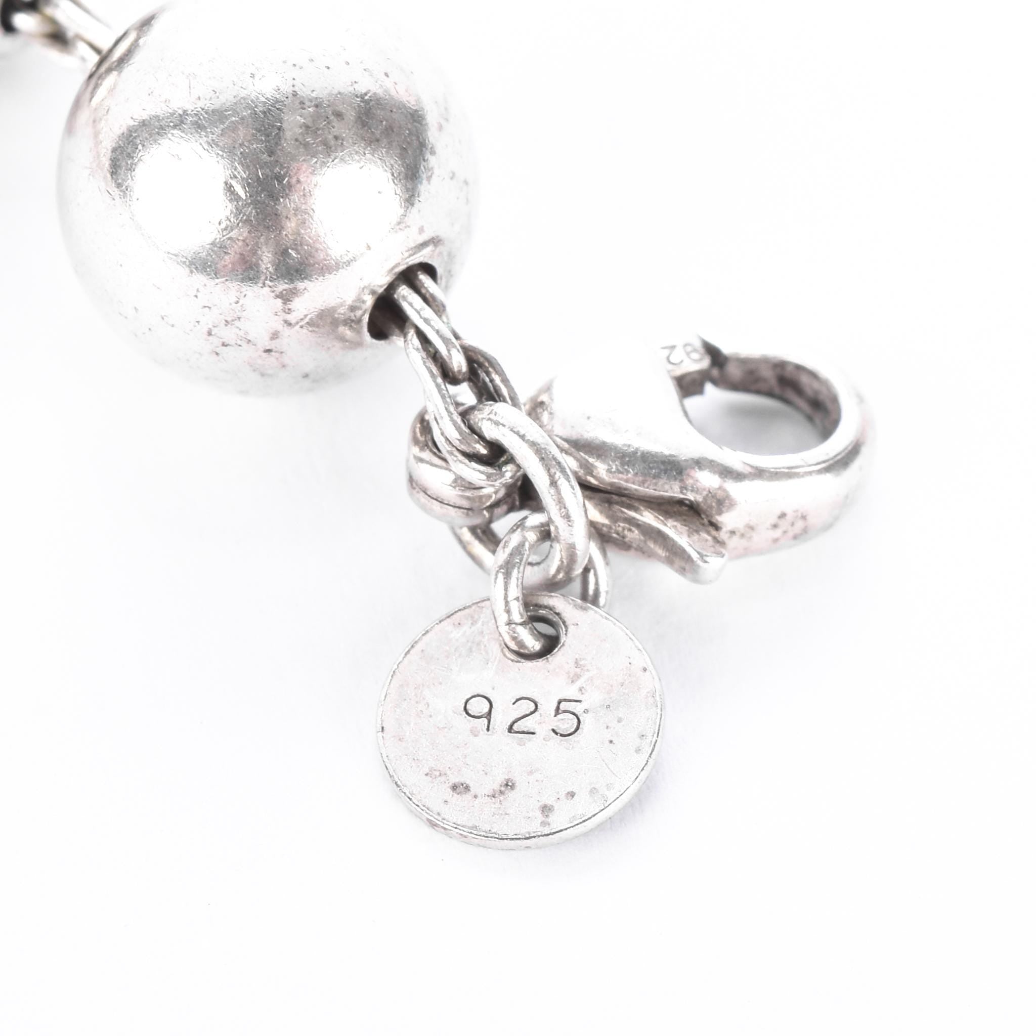 Tiffany & Co. Sterling Silver Hardwear Ball Bracelet