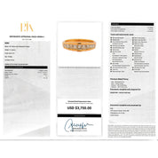 14K Gold Graduated Natural Diamond Engagement Ring