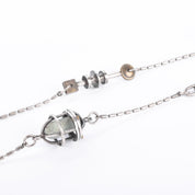 Thomas Mann Sterling Silver & Bronze Techno Romantic Charm Necklace