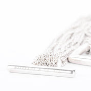Tiffany & Co. Sterling Silver Multi-Strand Open Heart Necklace