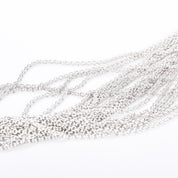 Tiffany & Co. Sterling Silver Multi-Strand Open Heart Necklace