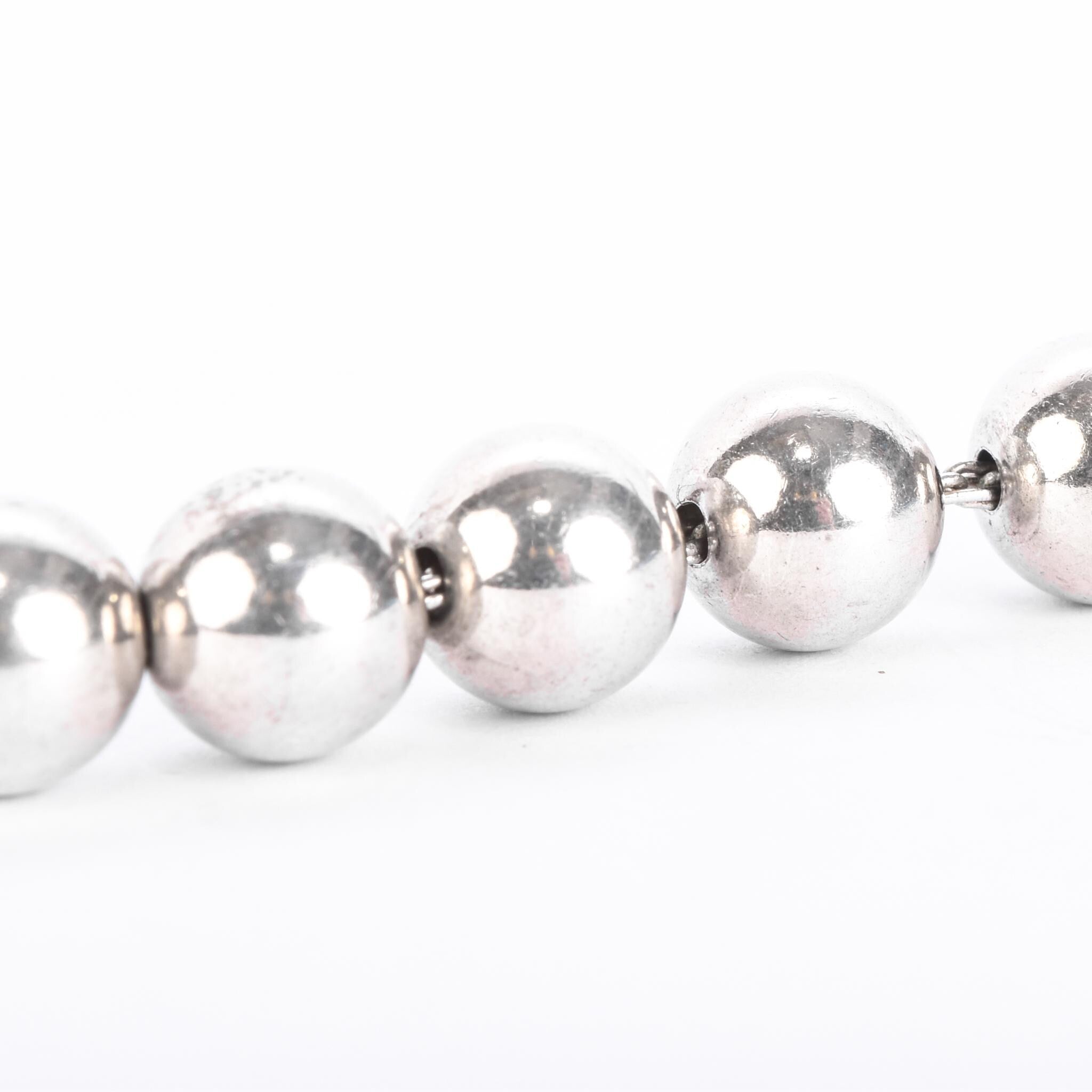 Tiffany & Co. Sterling Silver Hardwear Ball Bracelet