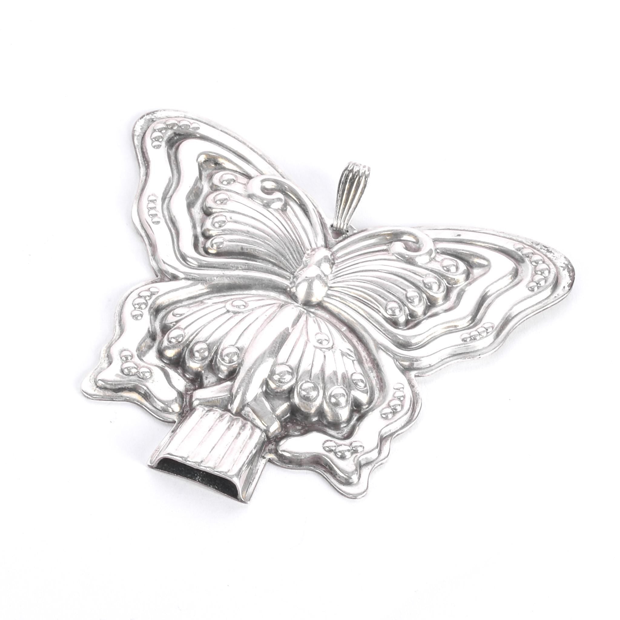 Reed & Barton Sterling Silver "Butterfly Whistle" Pendant
