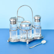 R. Wallace & Sons Sterling Silver Salt and Pepper Cruet Set