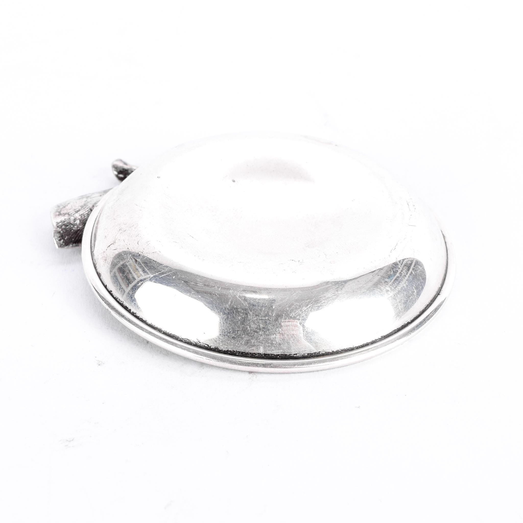 Sterling Silver Apple Trinket Dish