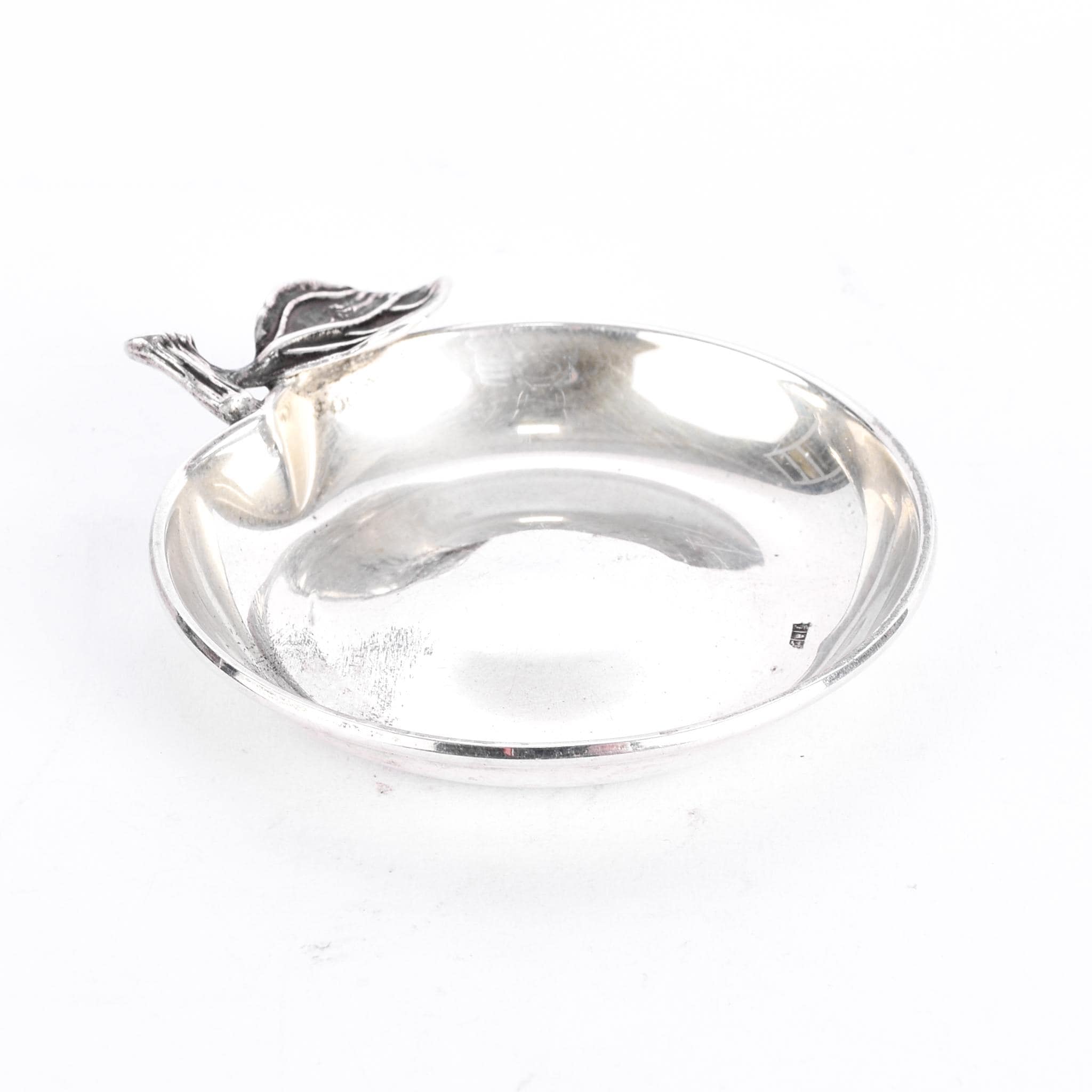 Sterling Silver Apple Trinket Dish