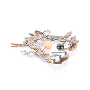 Thomas Mann Techno Romantic Heart Brooch