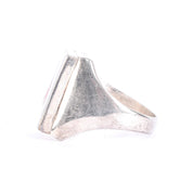 Sterling Silver Turquoise Zuni Inlay Masonic Ring