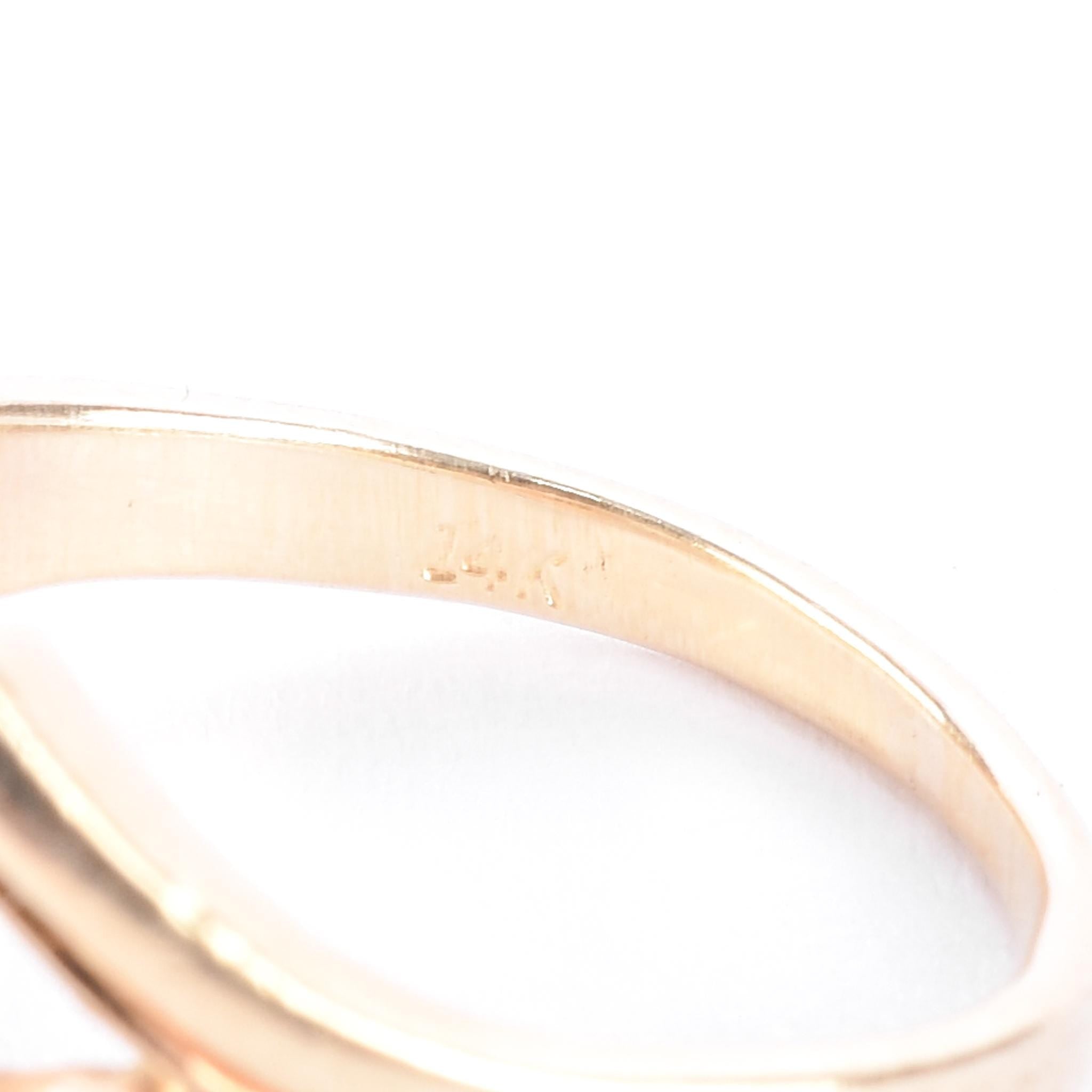 14K Gold Solitaire 1.08 CT Natural Diamond Engagement Ring
