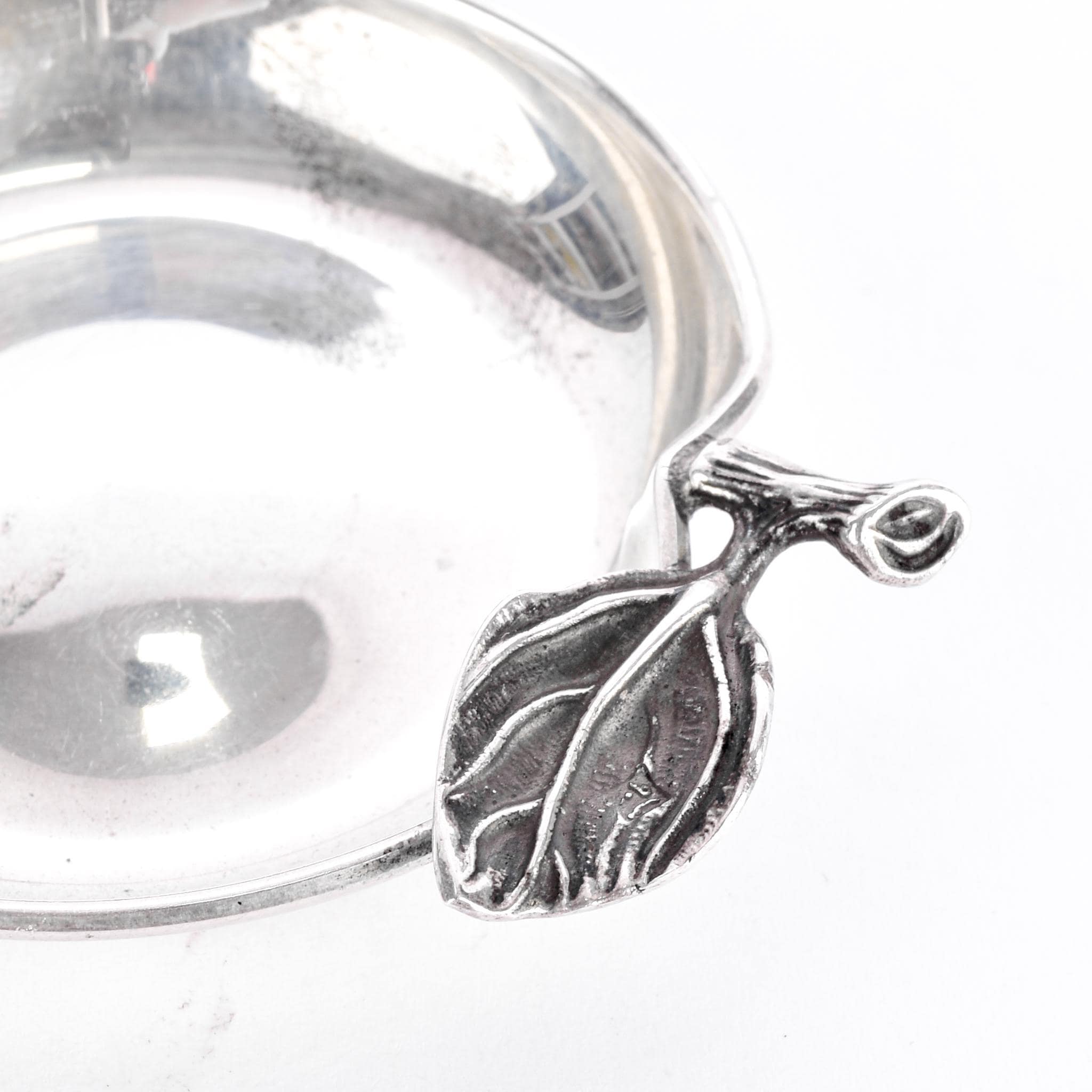 Sterling Silver Apple Trinket Dish