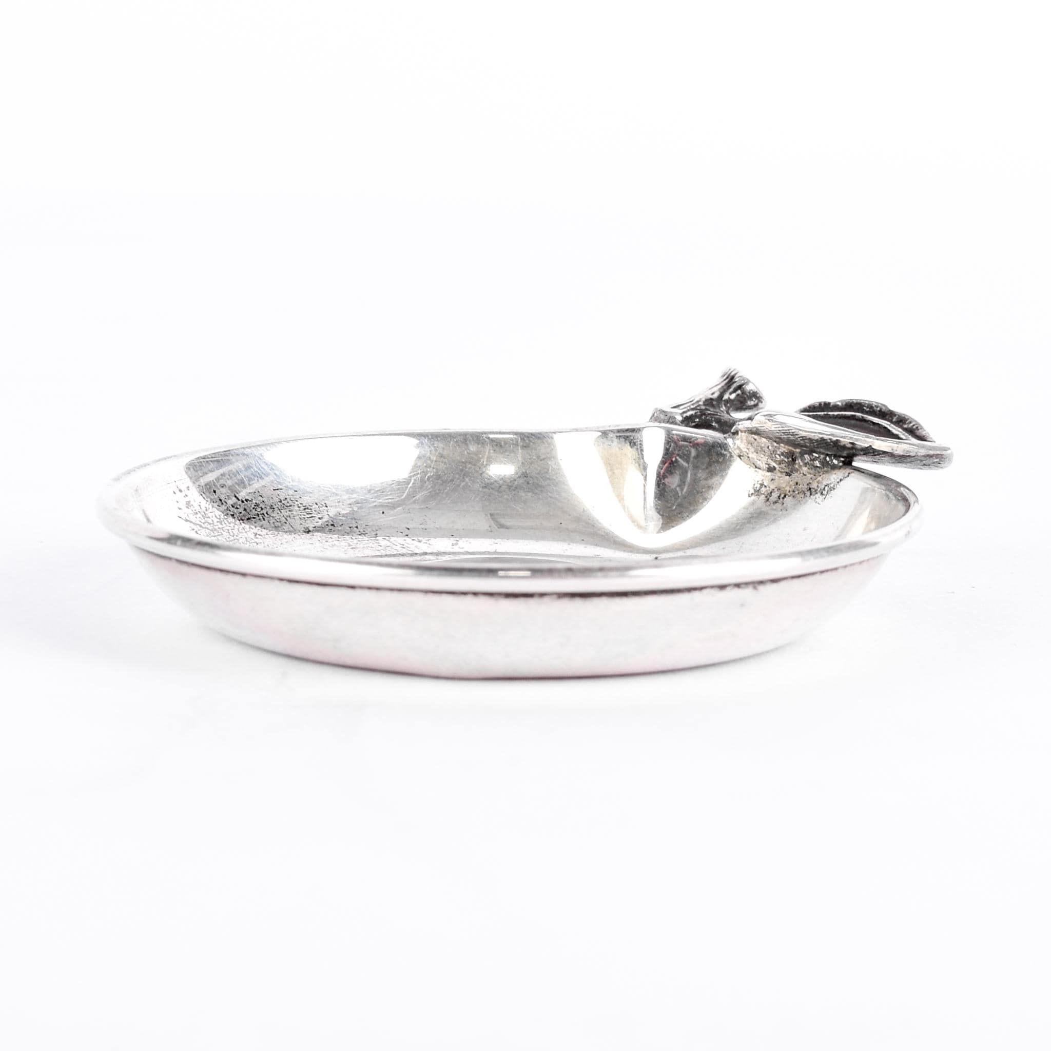 Sterling Silver Apple Trinket Dish