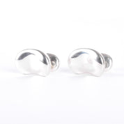 Tiffany & Co. Elsa Peretti Sterling Silver Bean Cufflinks