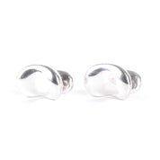 Tiffany & Co. Elsa Peretti Sterling Silver Bean Cufflinks
