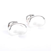 Tiffany & Co. Elsa Peretti Sterling Silver Bean Cufflinks