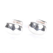 Tiffany & Co. Elsa Peretti Sterling Silver Bean Cufflinks