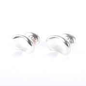 Tiffany & Co. Elsa Peretti Sterling Silver Bean Cufflinks