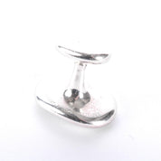 Tiffany & Co. Elsa Peretti Sterling Silver Bean Cufflinks