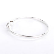 Sterling Silver Tiffany & Co. Infinity Interlocking Bangle Bracelet