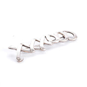 Sterling Silver Tiffany & Co. Paloma Picasso "Hugs and Kisses" XO Brooch