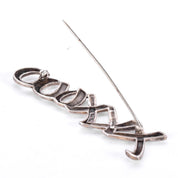 Sterling Silver Tiffany & Co. Paloma Picasso "Hugs and Kisses" XO Brooch