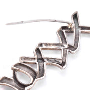 Sterling Silver Tiffany & Co. Paloma Picasso "Hugs and Kisses" XO Brooch
