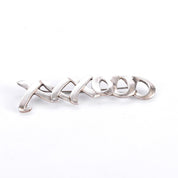 Sterling Silver Tiffany & Co. Paloma Picasso "Hugs and Kisses" XO Brooch