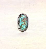 Vintage Turquoise Ring | Vintage Ring | Turquoise Stone | Statement Piece | Ring | Jewelry | Vintage Jewelry | Large Turquoise Ring