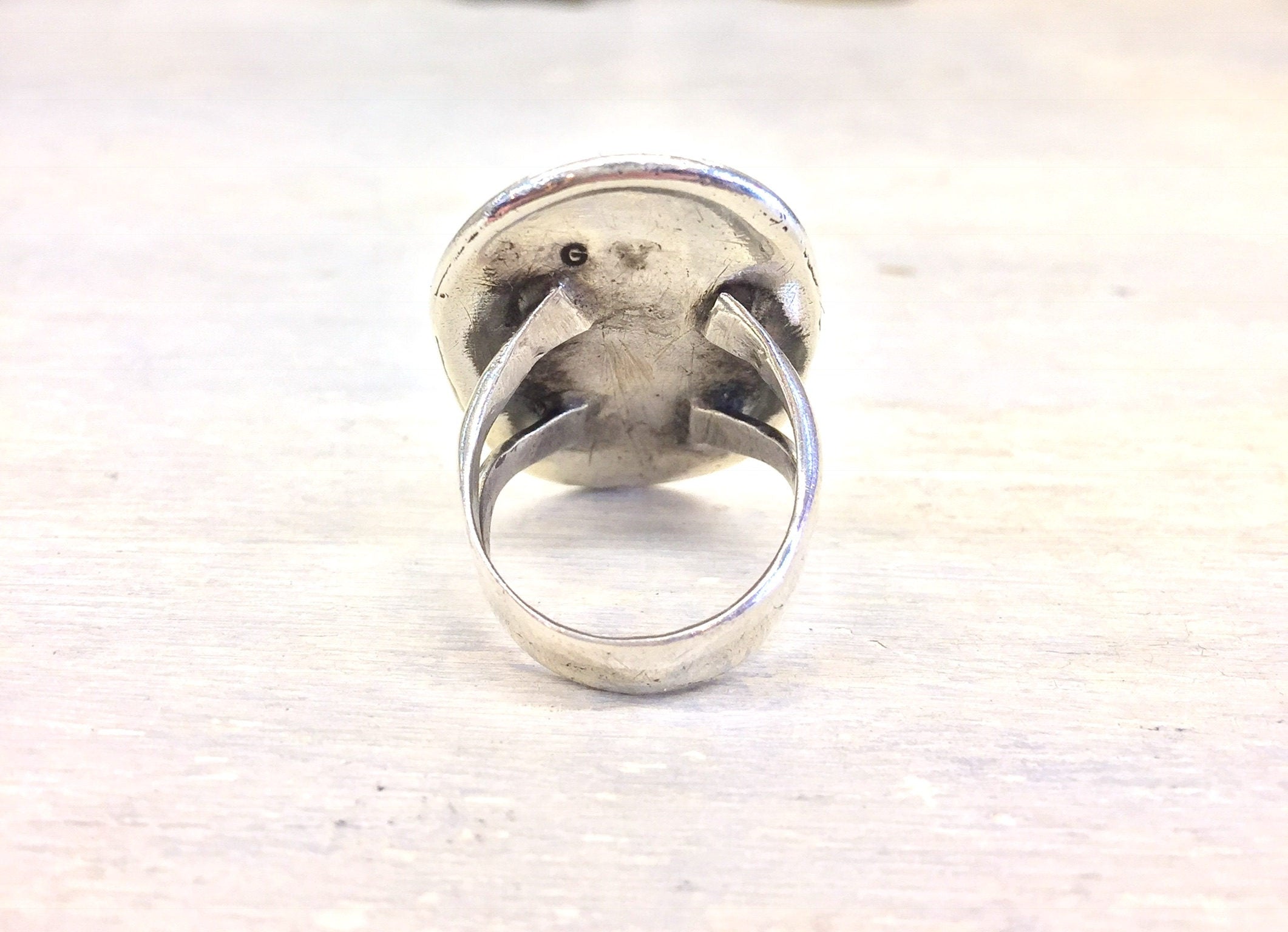 Vintage Turquoise Ring | Vintage Ring | Turquoise Stone | Statement Piece | Ring | Jewelry | Vintage Jewelry | Large Turquoise Ring