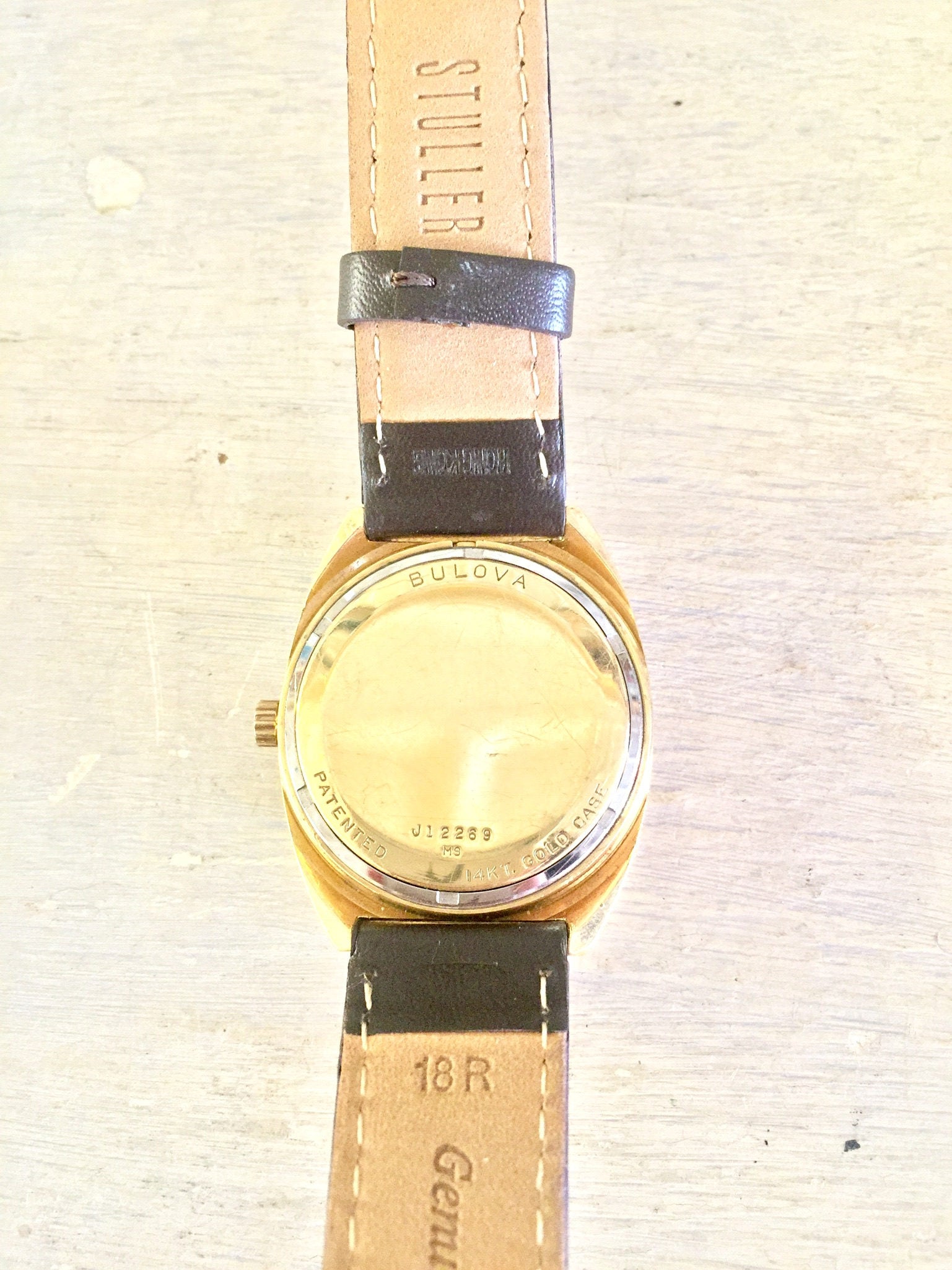 Vintage Bulova Wrist Watch | Bulova Watch | 14 Karat Watch | Vintage Watch | Vintage Jewelry | Collectable | Watch | Gold Watch