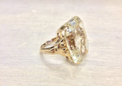 14 Karat Gold Ring | Vintage Gold Jewelry | 14 Karat | Vintage Ring | Gold Ring | Cocktail Ring | Vintage Jewelry | Gold | Engagement Ring