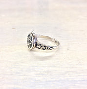 Sterling Silver Jewelry | Silver Jewelry | Silver Ring | Vintage Ring | Poison Ring | Vintage Poison Ring | Gothic Ring | Vintage Jewelry