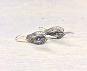 Sterling Silver Earrings | Rare Earrings | Bird Earrings | Raven Earrings | Vintage Jewelry | Vintage Earrings | Rare | Vintage | Earrings