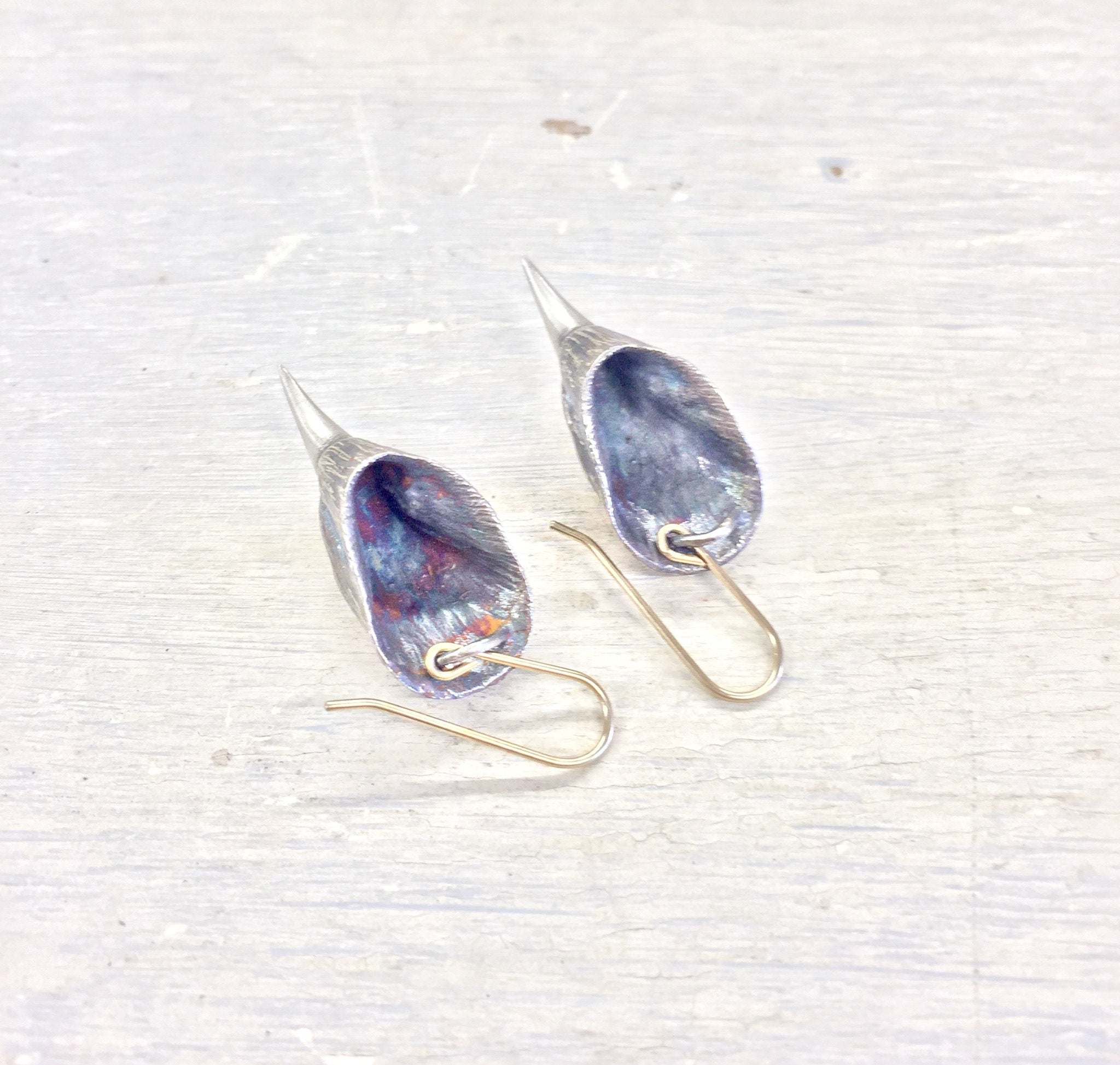 Sterling Silver Earrings | Rare Earrings | Bird Earrings | Raven Earrings | Vintage Jewelry | Vintage Earrings | Rare | Vintage | Earrings