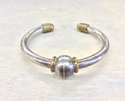 Silver Bracelet | Silver Cuff | Sterling Silver | Silver Jewelry | Brass | Brass Bracelet | Vintage | gift for her | gift | jewelry |