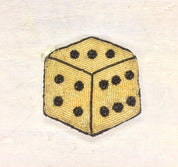 Hand Beaded | Beaded Purse | Beaded Coin Purse | Dice | Gold Beads | Coin Purse | Purse | Change Purse | Beaded Wallet | gift for her | gift