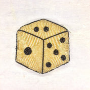 Hand Beaded | Beaded Purse | Beaded Coin Purse | Dice | Gold Beads | Coin Purse | Purse | Change Purse | Beaded Wallet | gift for her | gift