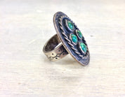 Sterling Jewelry | Turquoise Jewelry | Turquoise Ring | Vintage Turquoise | Vintage Ring | Vintage Jewelry | Sterling Silver | Silver Ring