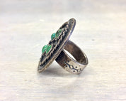 Sterling Jewelry | Turquoise Jewelry | Turquoise Ring | Vintage Turquoise | Vintage Ring | Vintage Jewelry | Sterling Silver | Silver Ring
