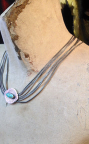 Vintage Sterling | Vintage Necklace | Vintage Turquoise | Vintage | Sterling | Turquoise | Necklace | Vintage Jewlery | gift | gift for her