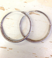 Silver Hoops | Vintage Silver Hoops | Silver Earrings | Silver Jewlery | Vintage Jewlery | Silver