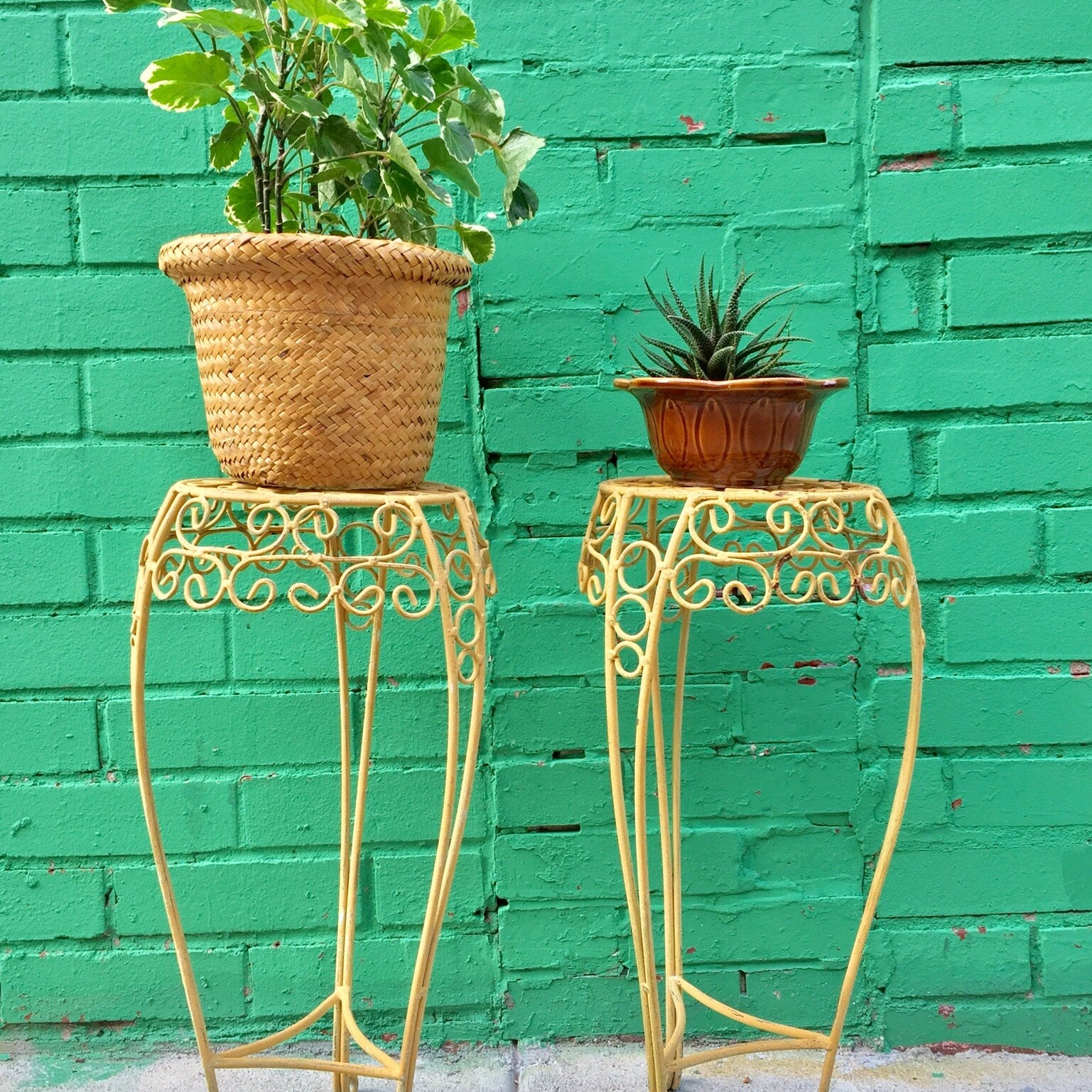 Metal Plant Stands | Plant Stands | Plants | Home Decor | Boho Decor | Bohemian Decor | Boho Style | Plant Lady | Storage Solutions