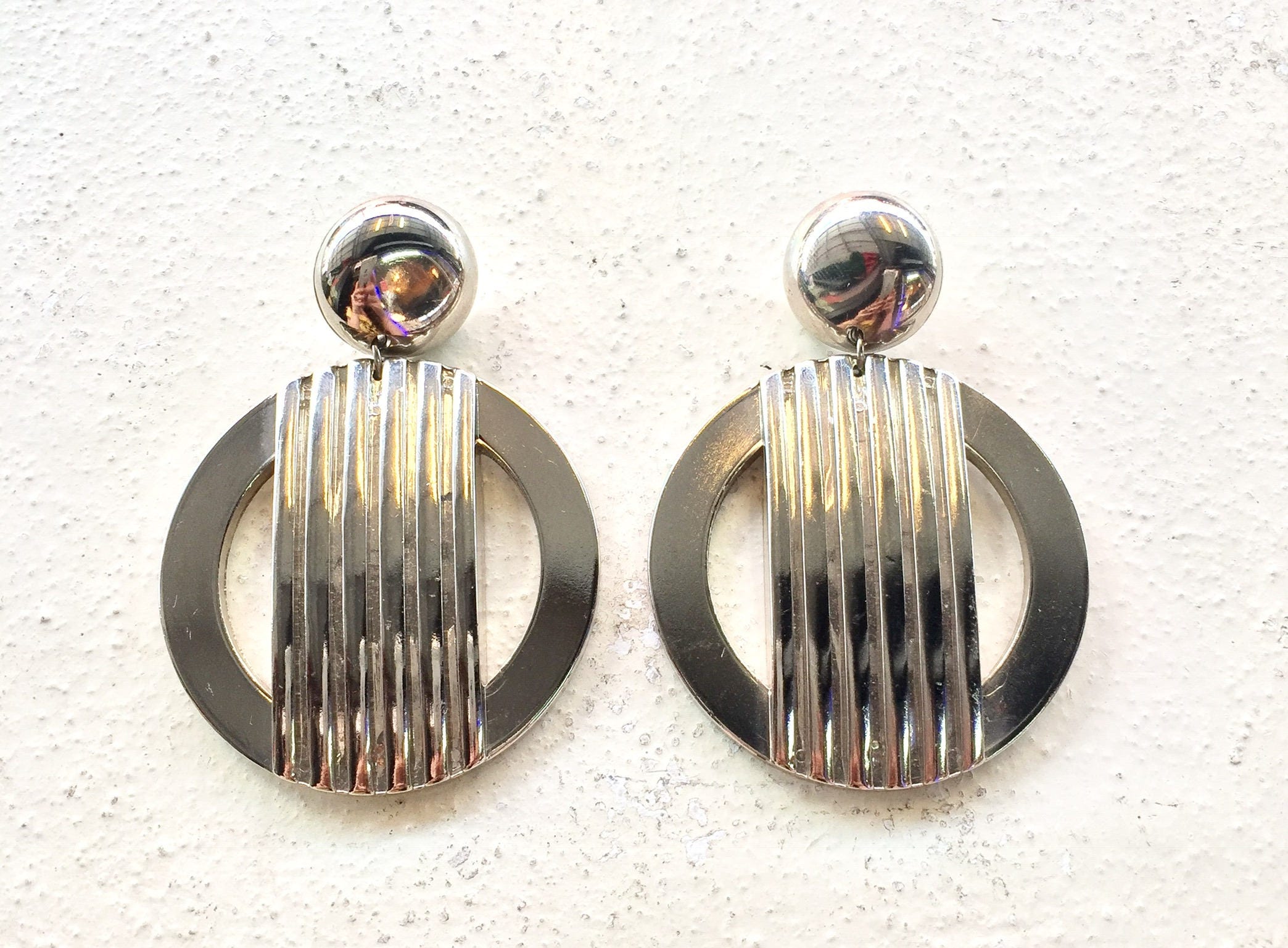 Vintage Earrings | Vintage Jewlery | Post Earrings | Retro Earrings | Funky Earrings | Earrings | Vintage | Jewlery | Costume Jewelry | mcm