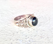 Vintage Ring | Sterling | Silver | Jewelry | Black Onyx | Ring