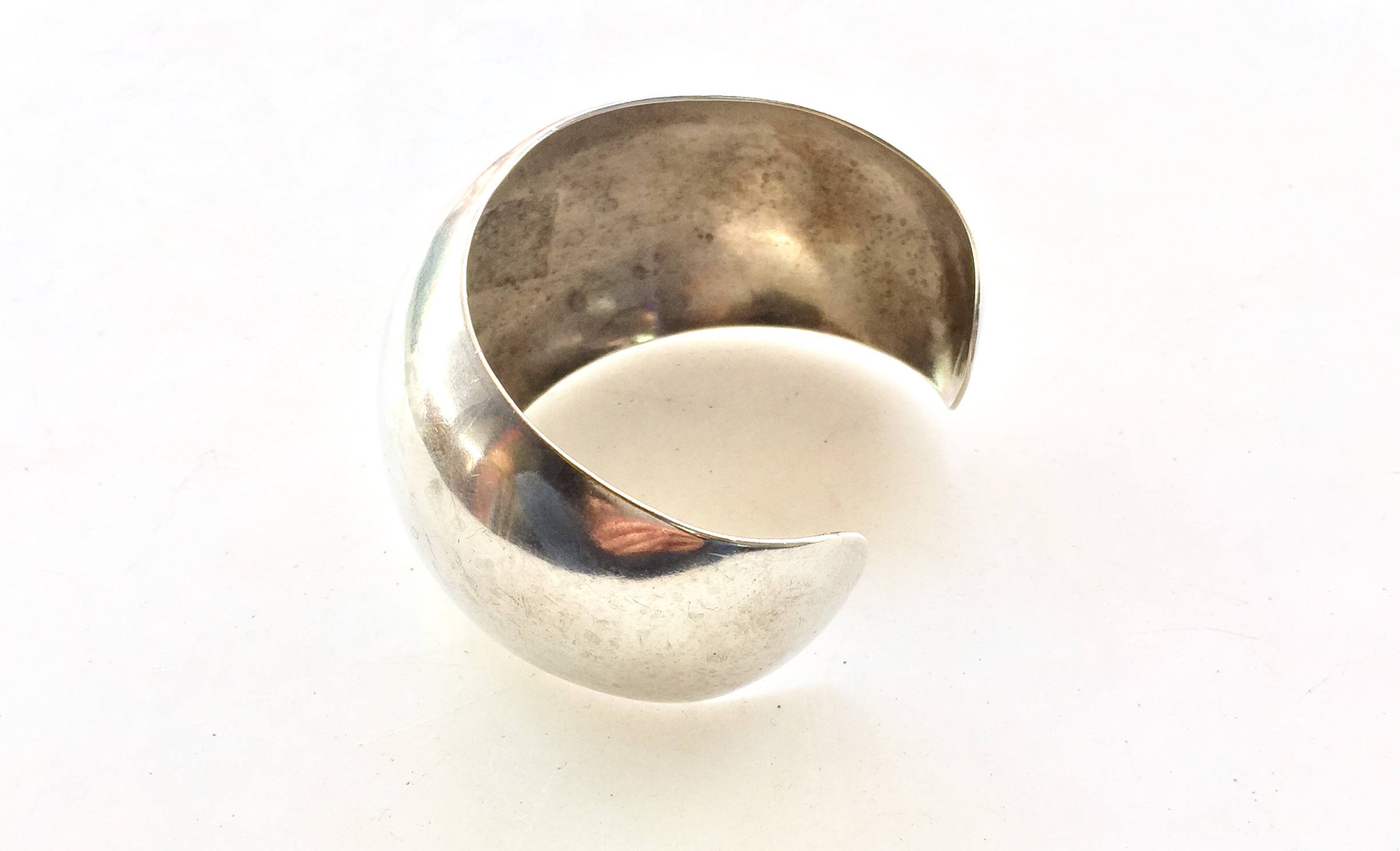 Silver Cuff Bracelet | Sterling Jewelry | vintage Jewelry | Vintage | 925 | Statement Jewelry | Bangle | cuff | abstract | modern | sleek |