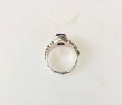 Black Onyx | Sterling Silver | Vintage Jewelry | Mexican Made | Ring | Jewelry | black stone | filagree |925 | ring| silver ring| vintage