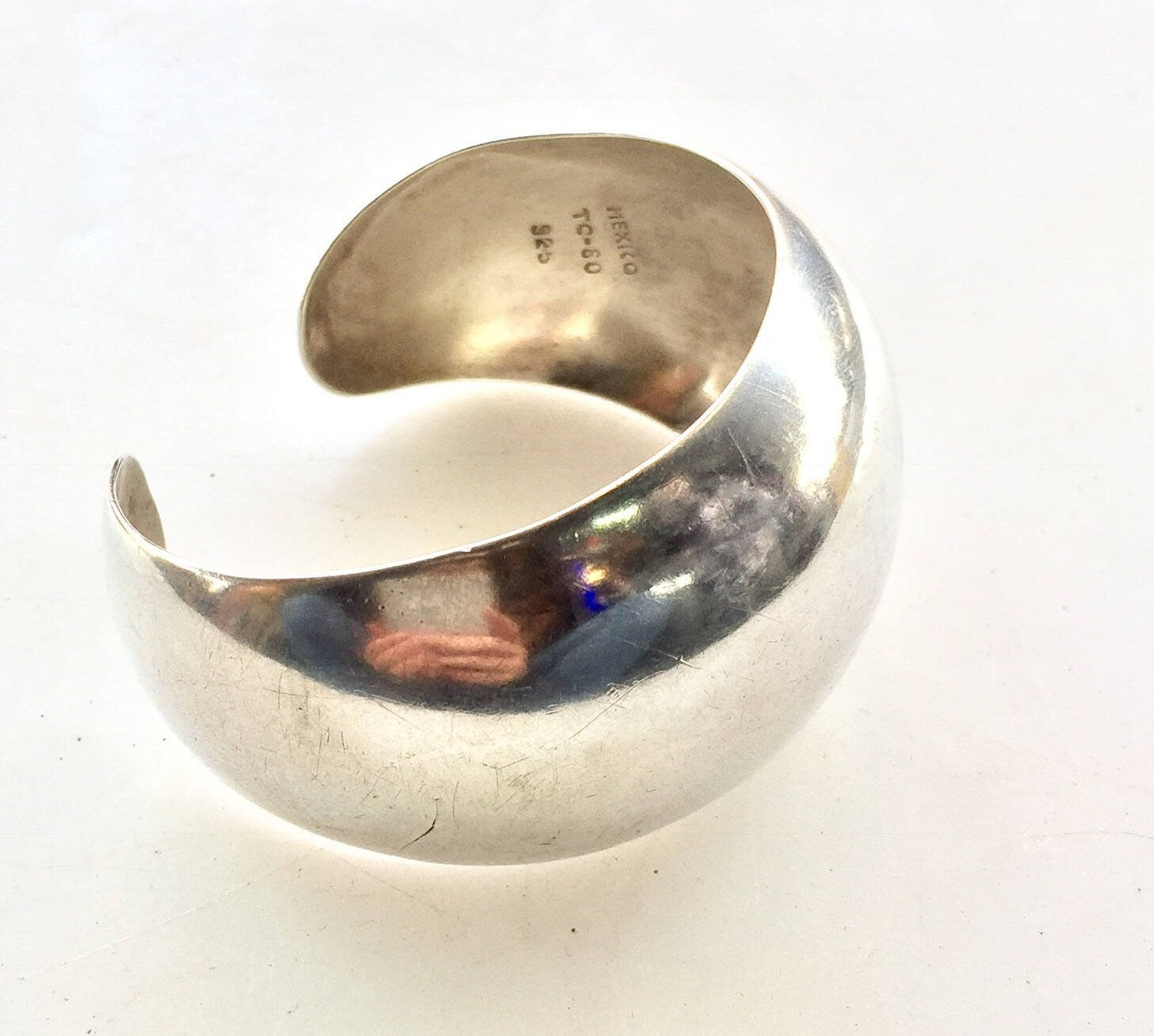 Silver Cuff Bracelet | Sterling Jewelry | vintage Jewelry | Vintage | 925 | Statement Jewelry | Bangle | cuff | abstract | modern | sleek |