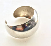 Silver Cuff Bracelet | Sterling Jewelry | vintage Jewelry | Vintage | 925 | Statement Jewelry | Bangle | cuff | abstract | modern | sleek |