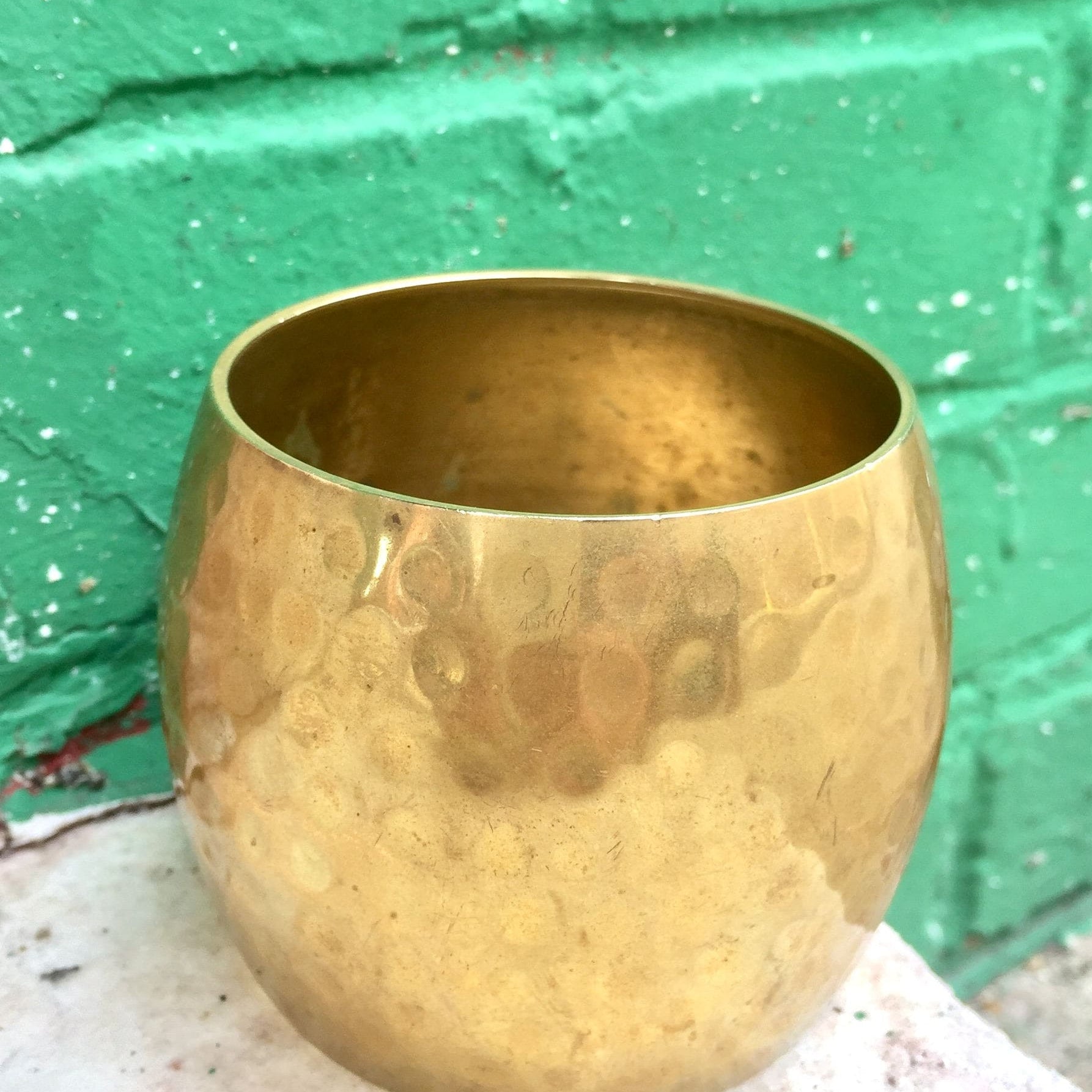 Hammered Brass Cuff | Brass Bracelet | Vintage Jewelry | Steampunk | Large Cuff Bracelet | Gift for Her | Gift for Him | Hammered Metal