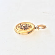 10 Karat Gold Victorian Locket | Antique Jewlery |Gold Locket | Victorian | Pendant | Charm | Gold | Keepsake | Necklace | Gift for Her |