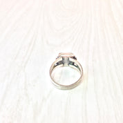 Vintage Silver Ring | Vintage Jewelry | Amber Stone Ring | Amber Jewelry | 925 Jewelry | Orange | Amber | Sterling Silver | Baltic Amber